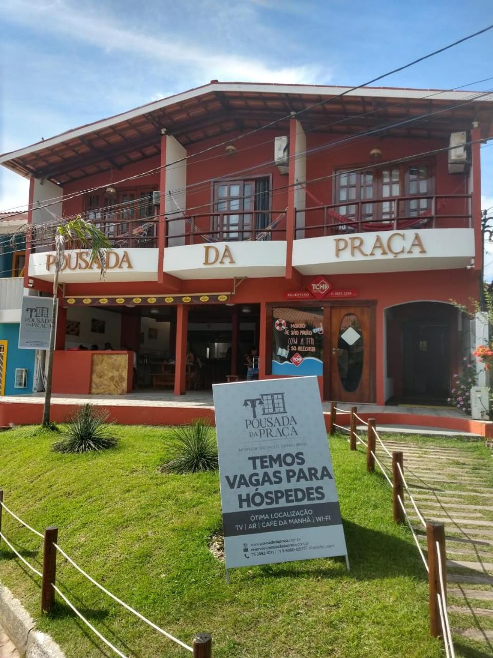 Pousada Da Praca Morro de São Paulo Exterior foto